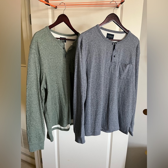 Lucky Brand Mens Button Down and Henley Shirts Size XL - Picture 2 of 6
